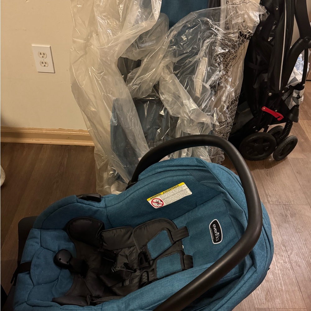 Evenflo Blue Infant Car Seat